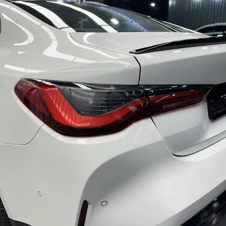 초깔끔 화이트바디 BMW M4 울트라핏 전체 일산 PPF / 고양시 구산동