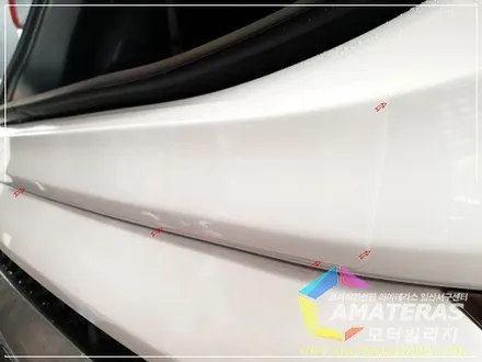 아마테라스일산서구센터의 산타페TM 인스(인스퍼레이션) 화이트크림 신차검수&신차패키지 / 고양시 구산동