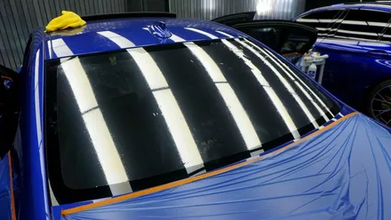 BMW 3시리즈 썬팅은 모터빌리지에서 / 고양시 구산동