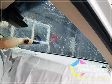 도요타 캠리 하이브리드 아마테라스 썬팅 시공기 / 고양시 구산동