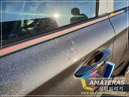 일산썬칭 추천  , 제네시스 G70 아마테라스 썬팅기 , 모터빌리지 / 고양시 구산동