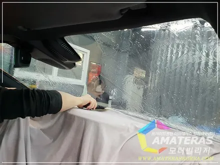 벤츠 CLS400d 신차검수 & 신차패키지 아마테라스HH로 썬팅하기 / 고양시 구산동