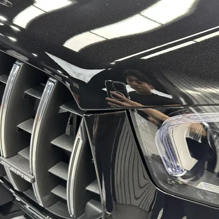 초슬림 티 안나는 투명케이스 씌운 벤츠 GLE53 AMG, 일산 PPF 시공 어디서 했길래? / 고양시 구산동