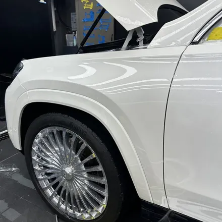 과감한 마이바흐 GLS 600 강남 전체PPF + 블루 투톤랩핑 / 고양시 구산동