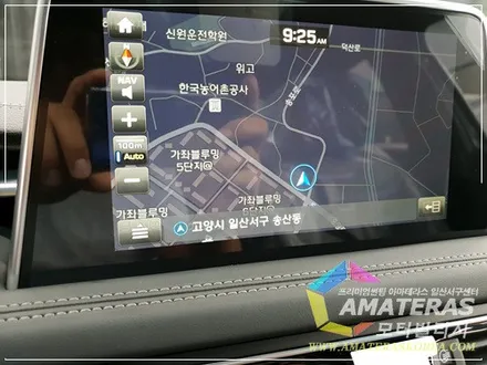모터빌리지(아마테라스일산서구센터)의 제네시스 G70 그레이스풀그레이 신차검수 & 신차패키지 / 고양시 구산동