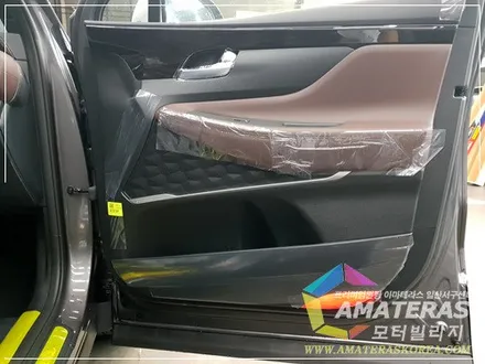 산타페TM 인스퍼레이션 신차검수 & 신차패키지 시공하기,일산 아마테라스 썬팅 , 모터빌리지 / 고양시 구산동