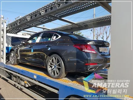 일산썬칭 추천  , 제네시스 G70 아마테라스 썬팅기 , 모터빌리지 / 고양시 구산동