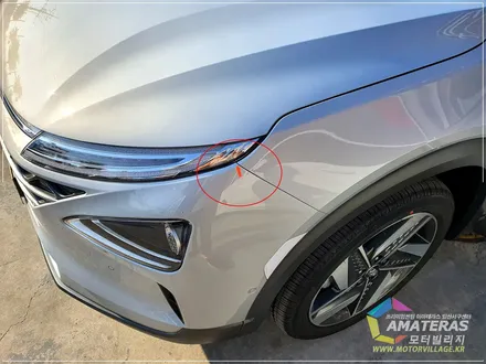 넥쏘 코쿤실버 신차검수는 모터빌리지 / 고양시 구산동