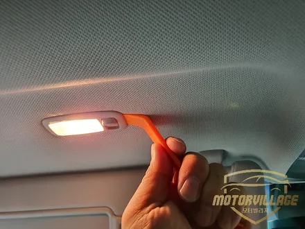 넥쏘 LED 번호판 등 교체하기 / 고양시 구산동