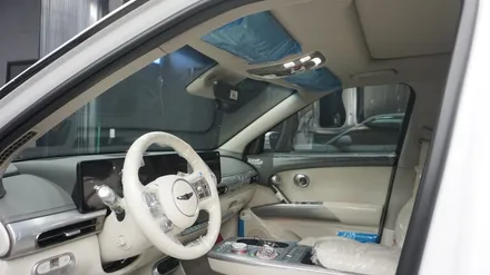 신중하게 선택한 제네시스 GV60 루마썬팅 버텍스 900, 일산 신차패키지 모터빌리지 시공후기 / 고양시 구산동