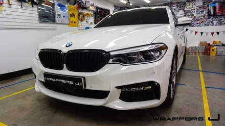 서울 Bmw530i(G30)부분랩핑 그릴랩핑 데칼 카스킨 잘하는곳 / 천안 불당동