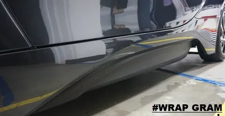 천안랩핑[BMW 부분랩핑] 불당동 랩핑샵_랩그램_ / 천안 불당동
