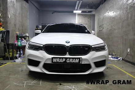 평택랩핑 BMW루프스킨 크롬죽이기 크롬랩핑 시공후기 :: / 천안 불당동