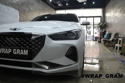 천안 신차패키지 제네시스 G70앞범퍼PPF  :: / 천안 불당동