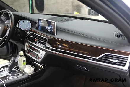BMW실내랩핑 카본블랙무광의 새로운 변신 :: / 천안 불당동