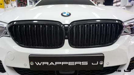 서울 Bmw530i(G30)부분랩핑 그릴랩핑 데칼 카스킨 잘하는곳 / 천안 불당동
