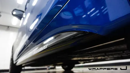 BMW G20 320d 사이드데칼M퍼모먼스데칼 부분랩핑 동작구랩핑 잘하는곳 / 천안 불당동