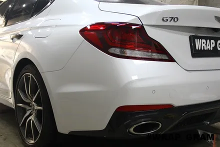 천안 G70PPF 범퍼PPF 제네시스PPF 시공후기 !! / 천안 불당동