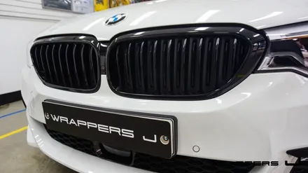 서울 Bmw530i(G30)부분랩핑 그릴랩핑 데칼 카스킨 잘하는곳 / 천안 불당동
