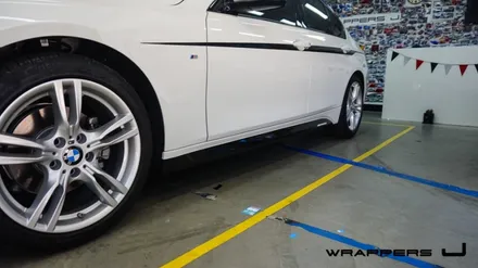 자동차랩핑BMW330i쉐도우랩핑샵M퍼포먼스랩핑 용산구[래퍼스제이] / 천안 불당동