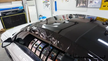 루프스킨bmw 430i 라이트필름 자동차랩핑 전문 용산랩핑 _[래퍼스제이] / 천안 불당동