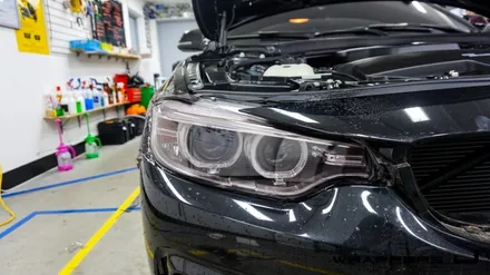 BMW라이트필름 그릴랩핑잘하는곳  벤츠헤드라이트필름 보호필름  송파부분랩핑 / 천안 불당동