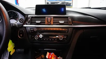 BMW320d실내랩핑F30부분랩핑 F32전체랩핑 잘하는곳 서울 랩핑 래퍼스제이 / 천안 불당동