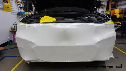 사틴화이트 전체랩핑 BMW올랩핑 카스킨 가양동랩핑샵 랩핑잘하는곳 래퍼스제이 / 천안 불당동