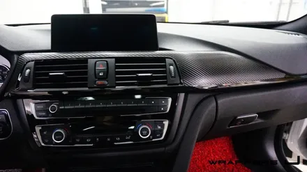 서울 마포구 공덕 bmw428i 카스킨 부분데칼 실내랩핑 전문 / 천안 불당동