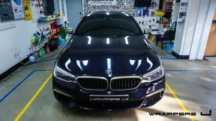 550d Bmw G30 전체랩핑 카스킨 신형5시리즈 자동차랩핑 / 천안 불당동