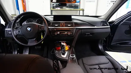 BMW320d실내랩핑F30부분랩핑 F32전체랩핑 잘하는곳 서울 랩핑 래퍼스제이 / 천안 불당동