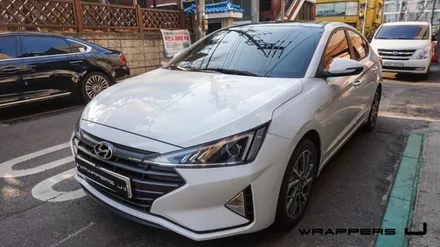 2019아반떼 루프스킨 더뉴아반떼랩핑(삼각떼) 부분랩핑 잘하는곳 / 천안 불당동