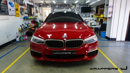 550d Bmw G30 전체랩핑 카스킨 신형5시리즈 자동차랩핑 / 천안 불당동