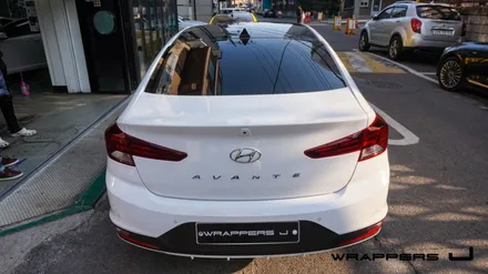 2019아반떼 루프스킨 더뉴아반떼랩핑(삼각떼) 부분랩핑 잘하는곳 / 천안 불당동