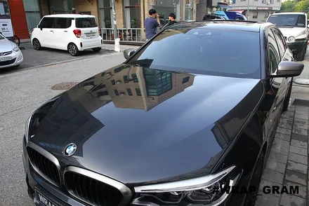 천안PPF BMW5시리즈 본넷PPF 윈도우크롬죽이기::잘하는곳550d / 천안 불당동