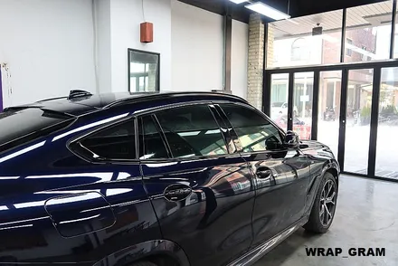 천안 랩핑 BMW X6 크롬죽이기 / 천안 불당동
