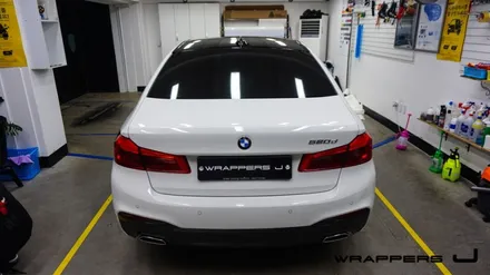 강서구랩핑 가양동BMW5시리즈G30 튜닝 부분랩핑카본랩핑 루프스킨 M퍼포먼스 랩핑잘하는곳 / 천안 불당동