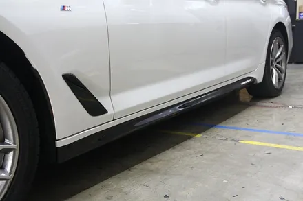 BMW5시리즈 부분랩핑 M퍼포먼스데칼 사이드미러 시공 :: / 천안 불당동
