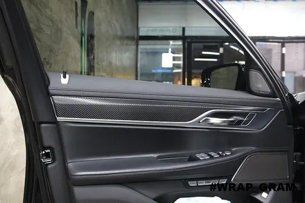 BMW실내랩핑 카본블랙무광의 새로운 변신 :: / 천안 불당동