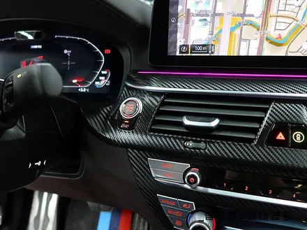 천안랩핑 BMW M550i  : 카본블랙무광 실내랩핑 / 천안 불당동