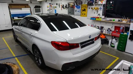 강서구랩핑 가양동BMW5시리즈G30 튜닝 부분랩핑카본랩핑 루프스킨 M퍼포먼스 랩핑잘하는곳 / 천안 불당동