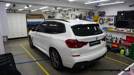 사틴화이트 전체랩핑 BMW올랩핑 카스킨 가양동랩핑샵 랩핑잘하는곳 래퍼스제이 / 천안 불당동