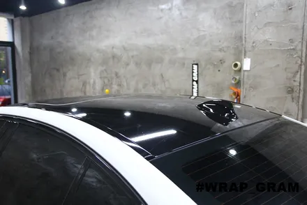 평택랩핑 BMW루프스킨 크롬죽이기 크롬랩핑 시공후기 :: / 천안 불당동