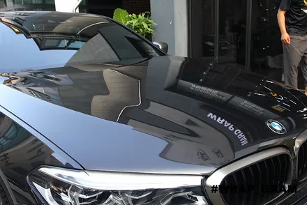 천안PPF BMW5시리즈 본넷PPF 윈도우크롬죽이기::잘하는곳550d / 천안 불당동