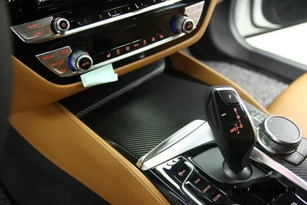 천안랩핑 BMW실내랩핑의 정석 카본블랙 5시리즈 / 천안 불당동