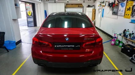 550d Bmw G30 전체랩핑 카스킨 신형5시리즈 자동차랩핑 / 천안 불당동