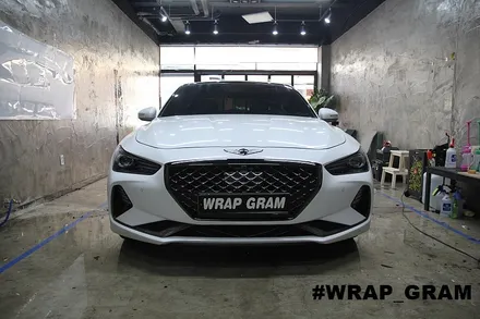 천안 신차패키지 제네시스 G70앞범퍼PPF  :: / 천안 불당동