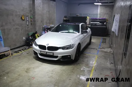 천안BMW랩핑 블랙PPF 실내랩핑 부분랩핑 4시리즈 시공 후기 :: / 천안 불당동