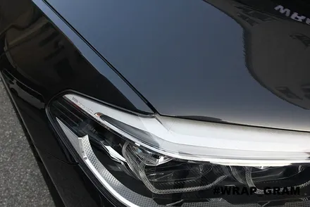 천안PPF BMW5시리즈 본넷PPF 윈도우크롬죽이기::잘하는곳550d / 천안 불당동