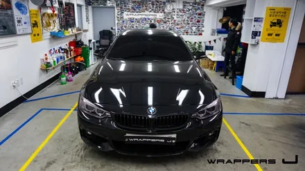 BMW라이트필름 그릴랩핑잘하는곳  벤츠헤드라이트필름 보호필름  송파부분랩핑 / 천안 불당동